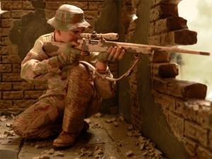 Military training paid off for domain sniper Halvarez, who shows off his skills at Snapnames daily