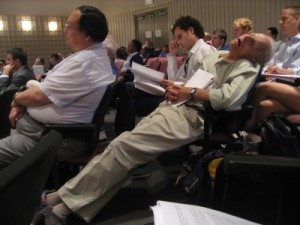 Frank Sztupp Asleep during the ICANN gTLD launch. 