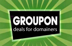 Groupons for Domainers. 