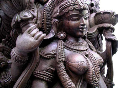 Ancient erotic sculpture from India. 