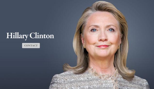 HillaryClintonOffice.com was just launched. 