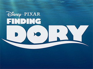 Finding Dory - the sequel to Finding Nemo. 