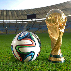 World Cup 2014 will take place in Brazil. 