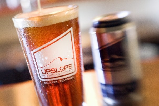 Upslope beer from Boulder, Colorado.