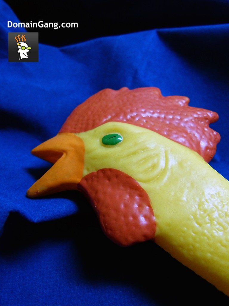Finely textured, the GoDaddy chicken is beautiful and practical.