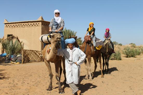 ICANN officials using the transportation system in Morocco.