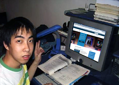 North Korean hacker at the ICANN web site.