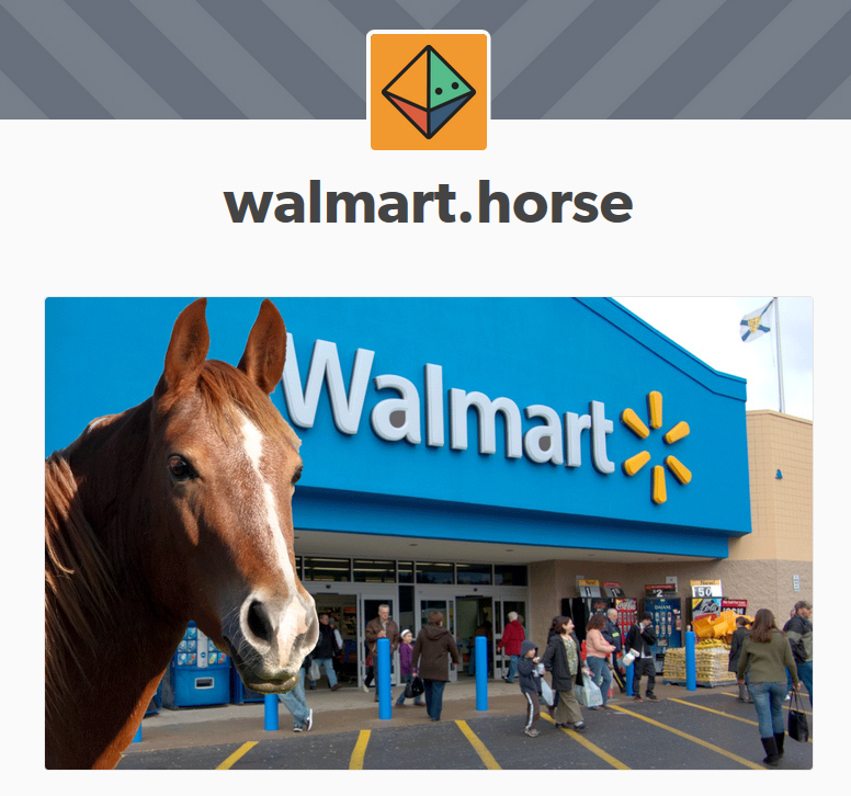 walmart-horse