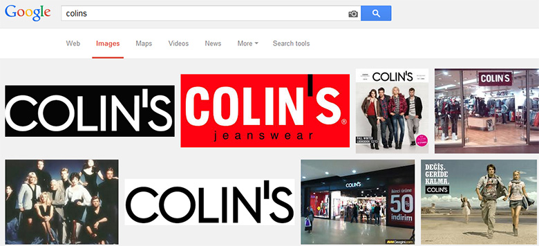Google image results for "Colins".