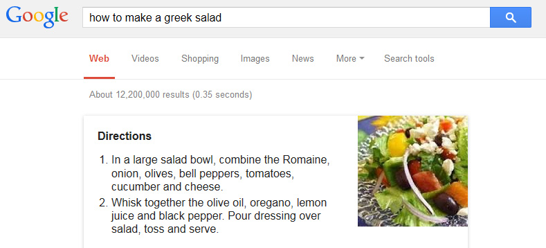 How to make a Greek salad: don't crumble the feta!