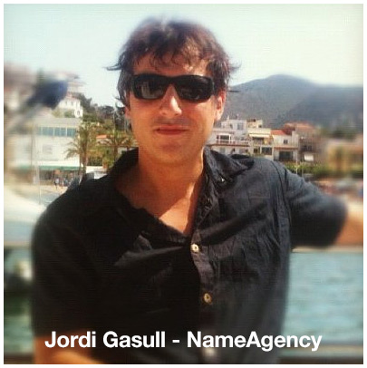Jordi Gasull - CEO of NameAgency.com. 
