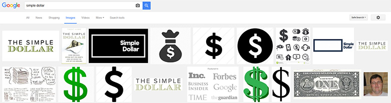 "Simple dollar" images via Google. 