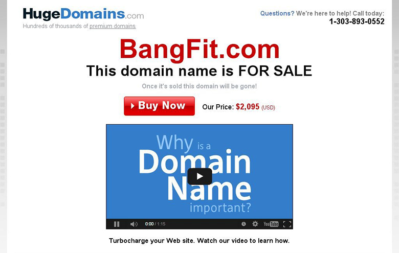 BangFit.com was sold to Mike Mann.