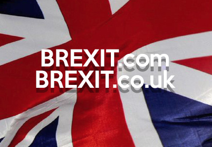 Brexit.com and Brexit.co.uk up for sale.
