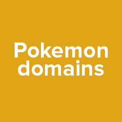 Pokemon domains lead to UDRP.