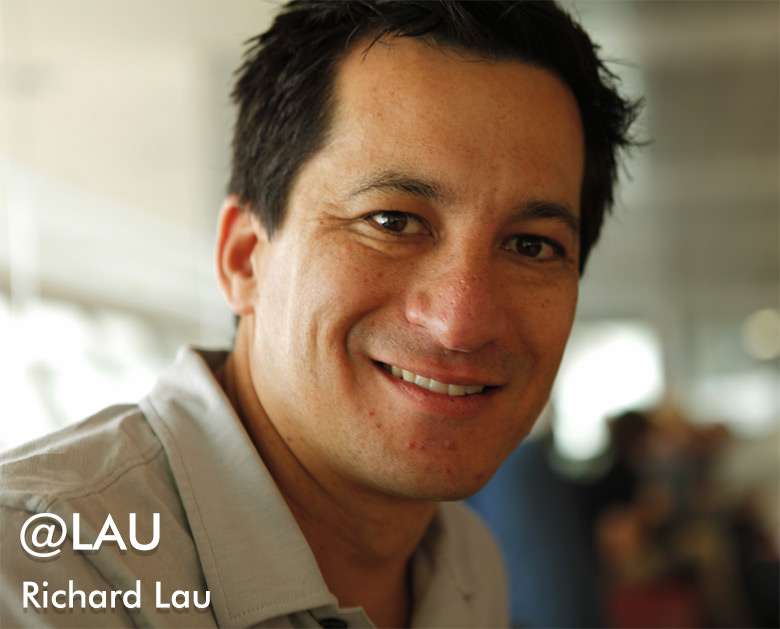 Richard Lau, owner of @LAU on Twitter.