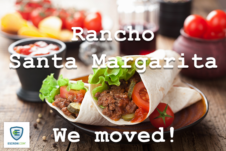 Rancho Santa Margarita no more for Escrow.com. 