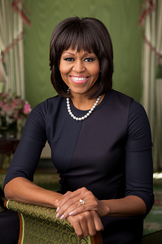 Michelle Obama - Official White House portrait.
