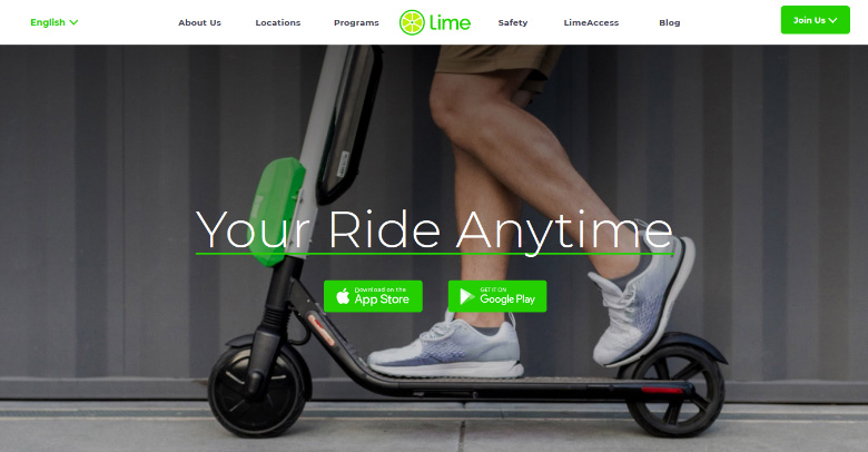 Que palanca Maduro Lime Scooters : A $2 billion valuation company running on a #domain hack!  :DomainGang
