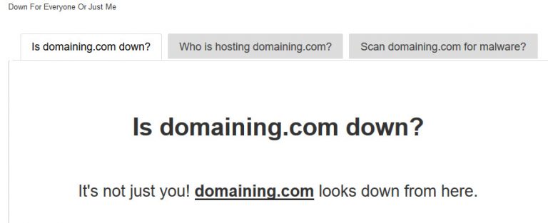 domaining definition