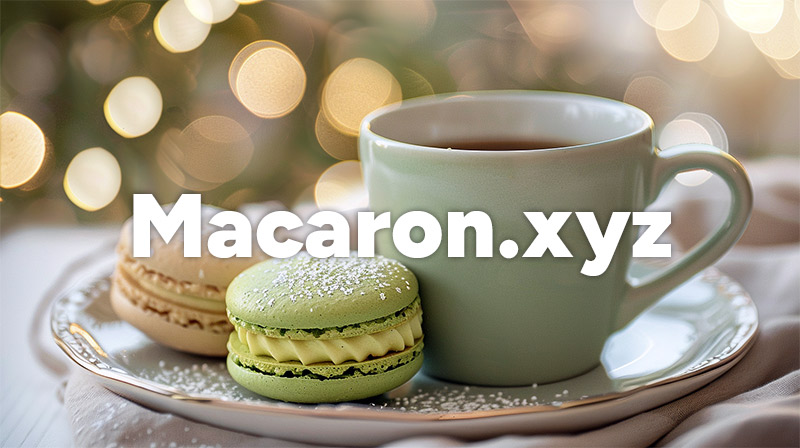 Macaron or macaroon? Who cares, Swetha just sold the .XYZ domain name ...