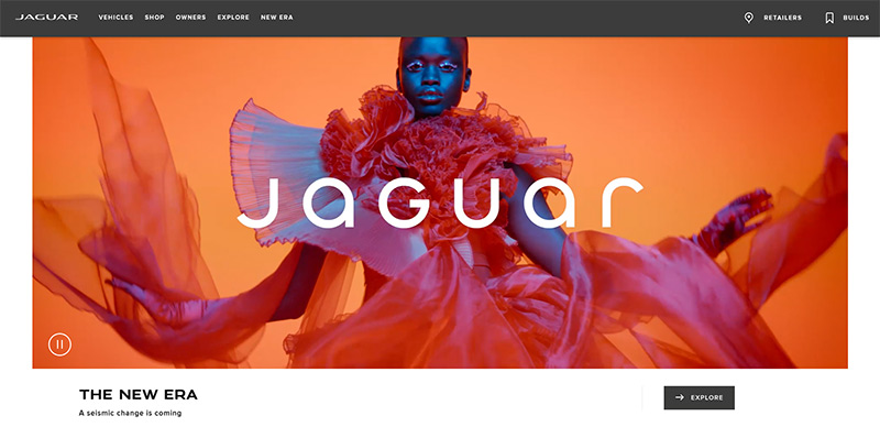 Jaguar’s “Copy Nothing” campaign failed to secure the matching domain name