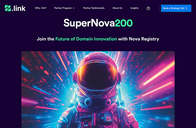 SuperNova200: Dot .link Registry aims to apply for 200 gTLDs in 2026!